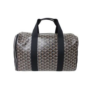 GOYARD Voltigeur pet carrier handbag black